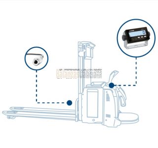 KIT de pesaje Hidráulico para Apiladores y Transpaletas Eléctricas - Serie BG-TP ELP