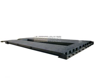 Plataforma báscula pesaejes de instalacion fija - 4 células - Capacidad 6.000 Kg / 2 kg