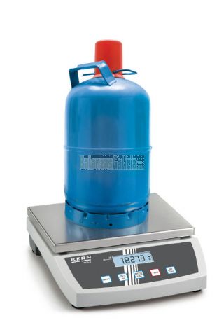 Balanza FKB de sobremesa con plato grande y alta precisión