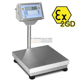 Balanzas ATEX de mostrador de acero Inoxidable - Serie 