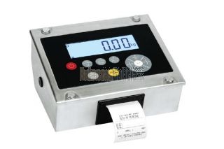 Indicador con impresora integrada. Protección IP-54. Display LCD multicolor muy brillante.