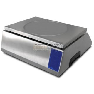 Balanza digital en acero inoxidable BG-KIEX-PAINT con semáforo en visor tactil  para aplicaciones de DOSIFICACION MULTICOMPONENTE