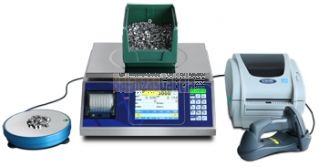 Balanza de Acero Inoxidable WINTRONIX WX-KIEX con pantalla táctil