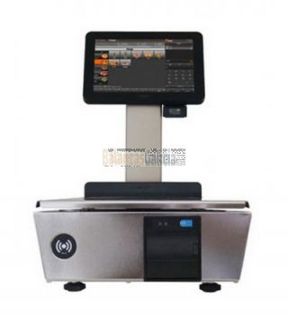 Balanza Autoservicio Táctil con Etiquetadora - Serie BM5 Junior Doble Cuerpo