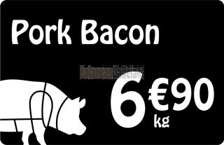 Etiquetas portaprecios para Carnicerías y Charcuterías