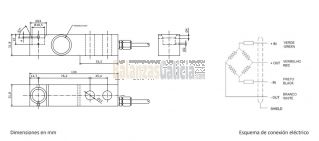 Célula de carga Modelo MLCT H-SS