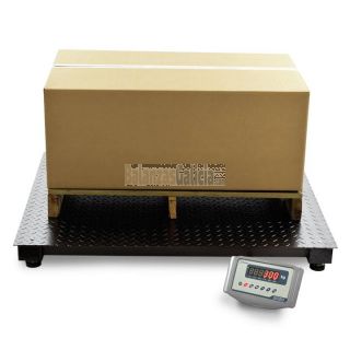Plataforma báscula industrial de suelo pesa palets y paqueteria con visor - Serie BG-Inverter