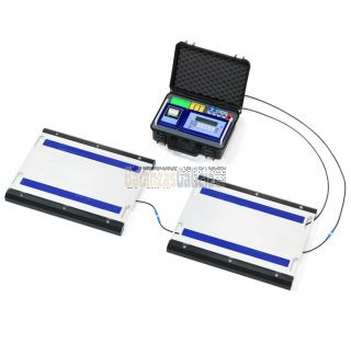 Báscula Pesa Ejes para vehículos - Serie EJE-PROF-ECO con impresora