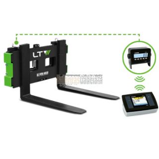 Plancha de pesaje para carretilla elevadora con guías de fijación según normas DIN15173 - FEM clase II, para transformar una normal carretilla en un sistema de pesaje electrónico móvil. Disponible también en versión HOMOLOGADAS CE-M.