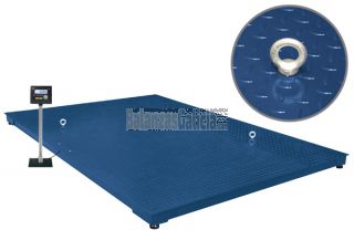 Plataforma para pesaje de furgonetas - BG-FURGO hasta 6.000 Kg con visor e impresora
