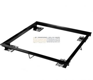 Marco Acero Pintado y accesorios para empotrar báscula JUMPER - 1250x1250