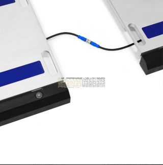 Báscula Pesa Ejes para vehículos - Serie EJE-PROF-ECO con impresora