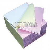 Caja 500 hojas de papel tracción para Star DP-8340 - 114 x 203 mm (original  + 1 copia )
