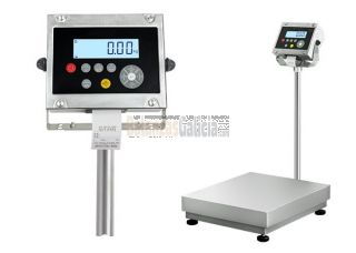 Báscula Industrial con visor acero inox con impresora integrada - Serie INOX-PRINTER MISSIL