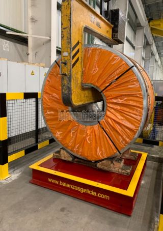 BG-ROBUS-R1 - Báscula de Alta Resistencia sobresuelo con Visor - Capacidad hasta 30.000 Kg