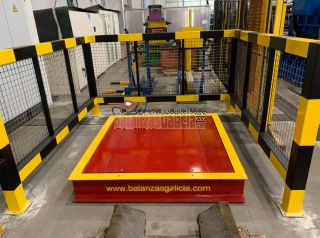 BG-ROBUS-R1 - Báscula de Alta Resistencia sobresuelo con Visor - Capacidad hasta 30.000 Kg