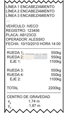Software para la gestión sistemas de pesaje de ruedas multiplataforma