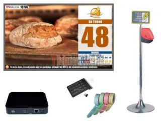 Kit Su-Turno Multimedia TURNO-TWIN para 2 colas  (sin monitor )