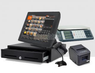 Pack TPV Táctil ALTAIRPOS para PANADERIAS con programa de Facturación y opción BALANZA