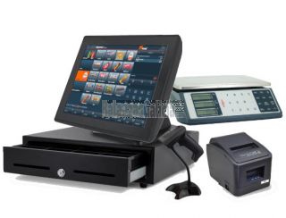 Pack TPV Táctil ALTAIRPOS Neo para SUPERMERCADOS con programa ETPos-PRO y opción BALANZA