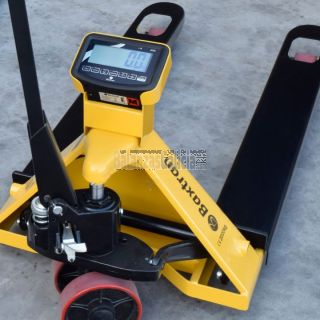 Transpaleta pesadora ARX LCD WIDE 680 x 1220 mm para palets americanos 