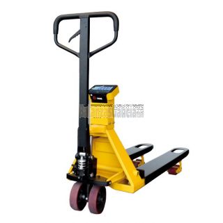 Transpaleta pesadora WINTRONIX WX-LCD - Capac 2.000 Kgs. / Prec 0,5Kg