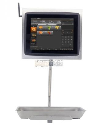 Balanza colgante táctil de acero inoxidable con impresora BM5 XS