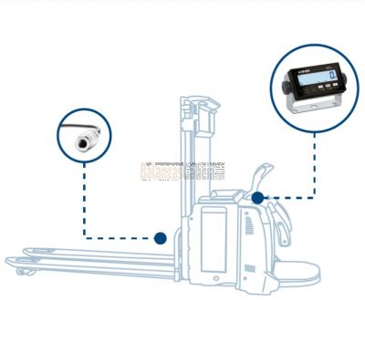 Pesaje Móvil - Par de horquillas con pesaje integrado para carretillas SERIE LTF "ACTIVE"