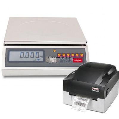 Etiquetadora semi-automática con Balanza INOX - Serie BG-7500