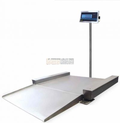 WINTRONIX WX-BEX - Báscula de suelo extraplana con rampa homologada para zonas ATEX 2/22