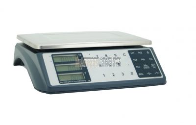 Balanza Comercial - WX-BN 15/30  Capacidad. 15/30 Kg / Precisión: 5/10 g