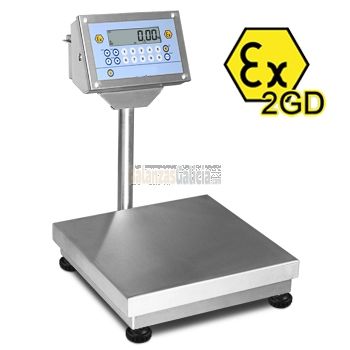 Balanzas ATEX de mostrador de acero Inoxidable - Serie "Easy Pesa 2GD"