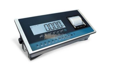 Visor de Peso con impresora de tiques integrada - WX-410 PRINT en acero inoxidable IP54