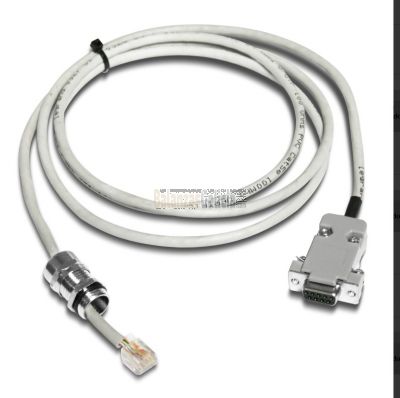 Cable serie RS232 - DB9/RJ11 - longitud =1,5m. Visores Peso DA