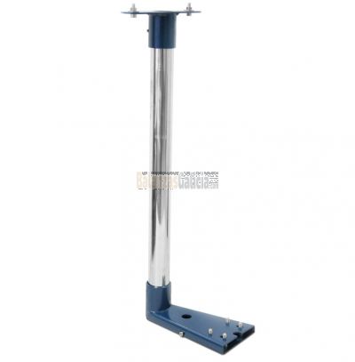 Columna  350 mm soporte visor de acero cromado para los visores de peso BG-DF / AX-PB