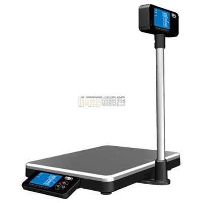 Balanza solo peso D-Pos 400 15Kg / 5g con 1 pantalla en base + 1 pantalla en torre (conexión a pc)