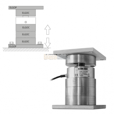 Kit en acero Niquelado con células de carga CP/CPX
