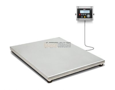 XTREM TORTUGA S HR - AISI304 - Báscula de Suelo Alta Resolución en Acero Inoxidable