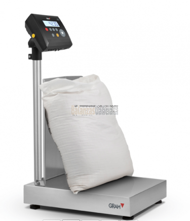 Báscula Industrial con Visor Elevado (opcional) - Serie K3-F 