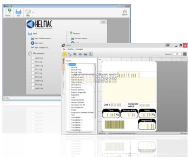 Software de Diseño de Etiquetas para Balanzas - Helmac Label Loader HLL