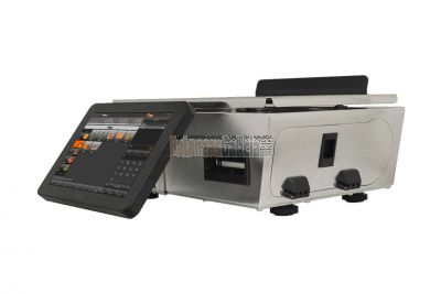 Balanza BM5 TPV Táctil  ( Verifactu ) - Modelo JUNIOR PLANA ETIQUETADORA