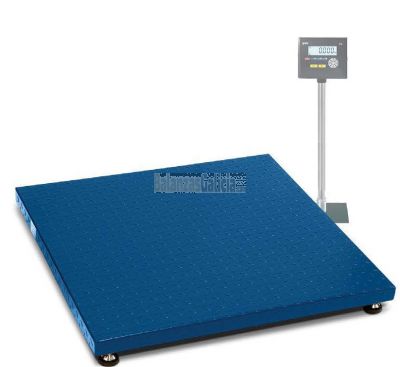 Plataforma báscula industrial de suelo pesa palets y paqueteria con visor - Serie K3 Tortuga