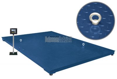 Báscula BG-FURGO con visor para pesar contenedores hasta 6.000 Kg
