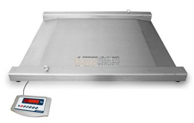 Plataforma Báscula con rampas XPANDER-INOX + Visor BG-XF 