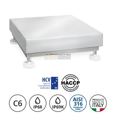 Plataformas de Pesaje en Acero AISI-316 -  WX-HYGIENYX - HCV-EU