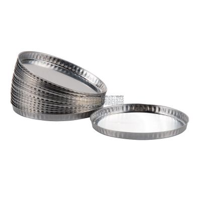 Platillos desechables aluminio para analizadores de Humedad - Diámetro 90mm ( Pack 50 uds)