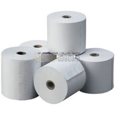 Caja de 50 rollos de papel térmico 57 x 30 mm para balanzas HELMAC