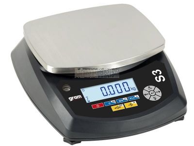 Balanza Digital de sobremesa GRAM S3 - IP65 ( salida de relés opcional)