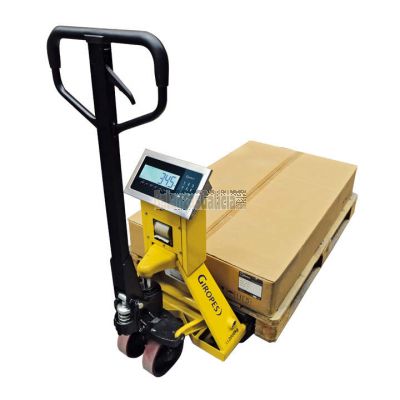 Transpaleta Pesadora Serie TP410 - Capacidad: 1000/2000 kg, Metrologica con Impresora