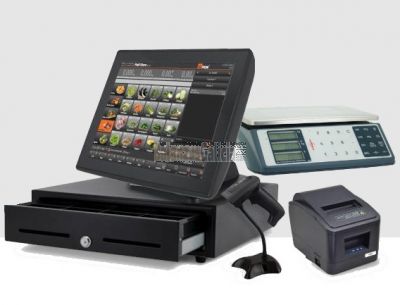 Pack TPV Táctil ALTAIRPOS Neo para FRUTERIAS con programa BGETPOS y opción BALANZA